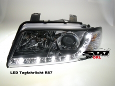 SW-DRL Scheinwerfer AUDI A4 B5 99-01 LED Tagfahrlicht chrome