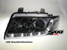 SW-DRL Scheinwerfer AUDI A4 B5 99-01 LED Tagfahrlicht chrome