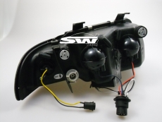 SW-DRL Scheinwerfer AUDI A4 B5 99-01 LED Tagfahrlicht chrome