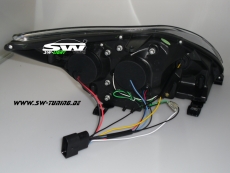 SWLight Scheinwerfer Ford Focus Mk2 08-11 LED Standlicht LWR black