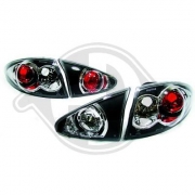 taillights for Alfa Romeo 147 black 3D-Optic