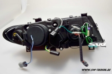 Angel Eye Scheinwerfer BMW E46 Limo LCI 01-05 U-LED-Standlicht black