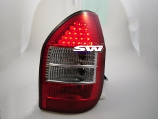 LED Rckleuchten Opel Zafira A 99-05 in red/chrystal