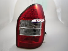 LED Rckleuchten Opel Zafira A 99-05 in red/chrystal