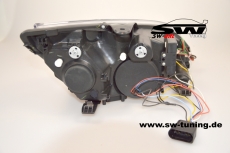 SW-DRL Scheinwerfer Ford Focus Mk2 04-08 LED Tagfahrlicht R87 chrom