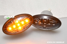 LED Seitenblinker Mini Cooper R50/52/53 02-06 Union-Jack black