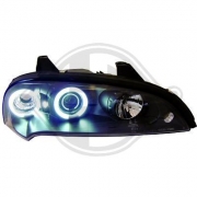 Angel Eye Scheinwerfer Opel Tigra 95-03 CCFL Standlichtringe Bla