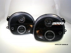 Angel Eye Scheinwerfer Renault Twingo 1 93-07 CCFL-SLR black
