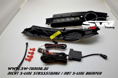 LED Tagfahrlicht fr Audi A6 4F 04-08 chrome fr NSW nicht S-Line-Stostangen
