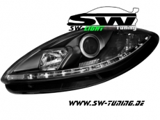 SW-Light Scheinwerfer Seat Leon 1P1 09-12 LED Standlicht black