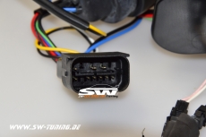 Angel Eye Scheinwerfer 3er BMW E90/E91 05-09 CCFL-Standlichtringe black