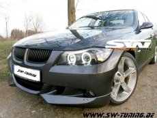 Angel Eye Scheinwerfer 3er BMW E90/E91 05-09 CCFL-Standlichtringe black