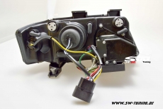 SW-DRL headlights Audi A4 4B 01-04 Facelift DAYTIME RUNNING LIGHT R87 black