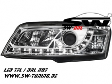 SW-DRL Scheinwerfer Fiat Stilo 3trer 01-08 LED Tagfahrlicht R87