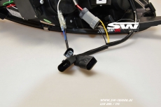 SW-DRL Scheinwerfer Mercedes Benz SLK R171 LED Tagfahrlicht 04-11 chrom