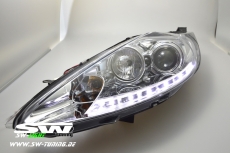 SW-Light Scheinwerfer Ford Fiesta JA8 Mk7 08-13 LED Standlicht Chrome