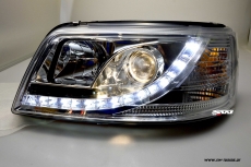 SW-DRL headlights VW T5 03-09 LED DAYTIME RUNNING LIGHT R87