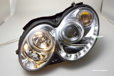 SW-Light Scheinwerfer Mercedes Benz CLK W209 03-08 LED Standlicht chrome