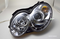 SW-Light Scheinwerfer Mercedes Benz CLK W209 03-08 LED Standlicht chrome