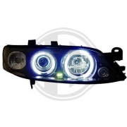 Angel Eye Scheinwerfer Opel Vectra B 96-99 2 CCFL-SLR black