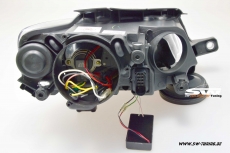 SW-Light Scheinwerfer VW Passat B6 3C 05-10 LED Standlicht / CCFL-Ring black