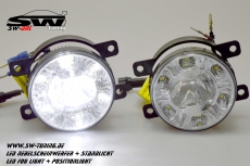 LED Tagfahrlicht R87/ LED Nebelscheinwerfer Ford Fiesta Mk7 JA8 08-15