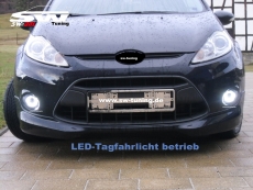 LED Tagfahrlicht R87/ LED Nebelscheinwerfer Ford Fiesta Mk7 JA8 08-15