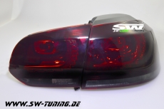 LED Rckleuchten R-Look fr VW Golf VI 08-12 red/smoke (Auch Serien LED)