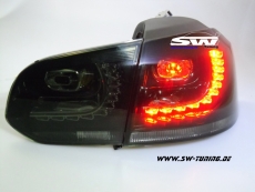 LED Rckleuchten R-Look fr VW Golf VI 08-12 smoke (Auch Serien LED)