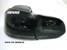 LED Rckleuchten R-Look fr VW Golf VI 08-12 smoke (Auch Serien LED)