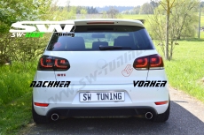 LED Rckleuchten R-Look fr VW Golf VI 08-12 smoke (Auch Serien LED)
