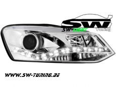 SW-Light headlights VW Polo 6R 10-13 LED positionslight chrome
