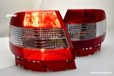 SW Rckleuchten fr Audi A4 B5 Lim 1995-10/2000 red/crystal