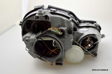 SW Scheinwerfer fr Mercedes Benz C-Coupe/Sport Coup C203 01-04 Black