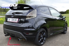 TDM Heckstostangenansatz/Diffusor Sport-Look fr Ford Fiesta Mk7 08-12