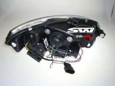 SW-DRL Scheinwerfer Seat Leon 1P1 09-13 LED Tagfahrlicht R87 chrom