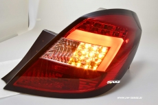 SW-Celis LED Rckleuchten Opel Corsa D 06-14 5Trer red/clear