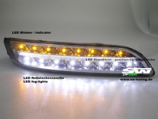 SW-Light LED Nebelscheinwerfer LED Standlicht LED Blinker fr Porsche 911 / 997 05-08