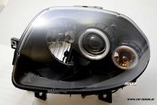 Angel Eye Scheinwerfer Renault Clio II 98-01 CCFL-SLR black