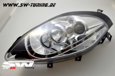 SW-DRL Scheinwerfer Fiat Bravo 198 07-13 LED Tagfahrlicht chrome