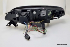 SW-DRL Scheinwerfer Fiat Bravo 198 07-13 LED Tagfahrlicht black