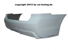 5er BMW E61 Touring 03-07 Heckstostange SW-Design m Teilegutach