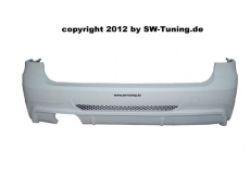 5er BMW E61 Touring 03-07 Heckstostange SW-Design m Teilegutach