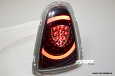 SW-Celi LED Rckleuchten fr New Mini R56/R57 Cabrio 11-13 Black/white Lightbar
