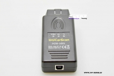 OBD II-Auslesegert UniCarScan Diagnosesystem USB