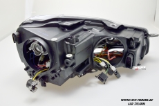 SW-DRL Scheinwerfer VW Golf 6 Typ 5K1 08-13 LED Tagfahrlicht black