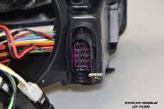 SW-DRL Scheinwerfer VW Golf 6 Typ 5K1 08-13 LED Tagfahrlicht black