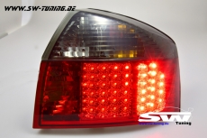 SW-Light LED Rckleuchten fr Audi A4 8E Limousine 01-04 in red/black
