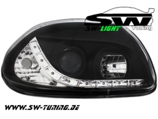 SW-Light Scheinwerfer Renault Clio 2 98-01 LED TFL-Optik black