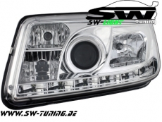 SW-Light Scheinwerfer VW Bora LED Standlicht chrome